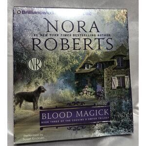Nora Roberts Audio on CD Blood Magick Book 3 of The Cousins O'dwyer Trilogy NEW
